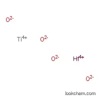 Molecular Structure of 12055-24-2 (HAFNIUM TITANATE)